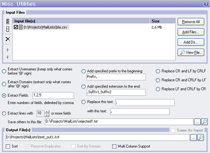 Misc. Utilities