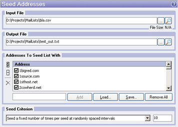 Seed Addresses