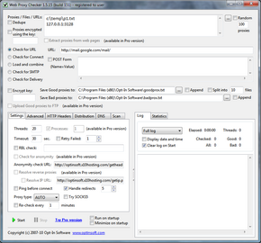 Web Proxy Checker